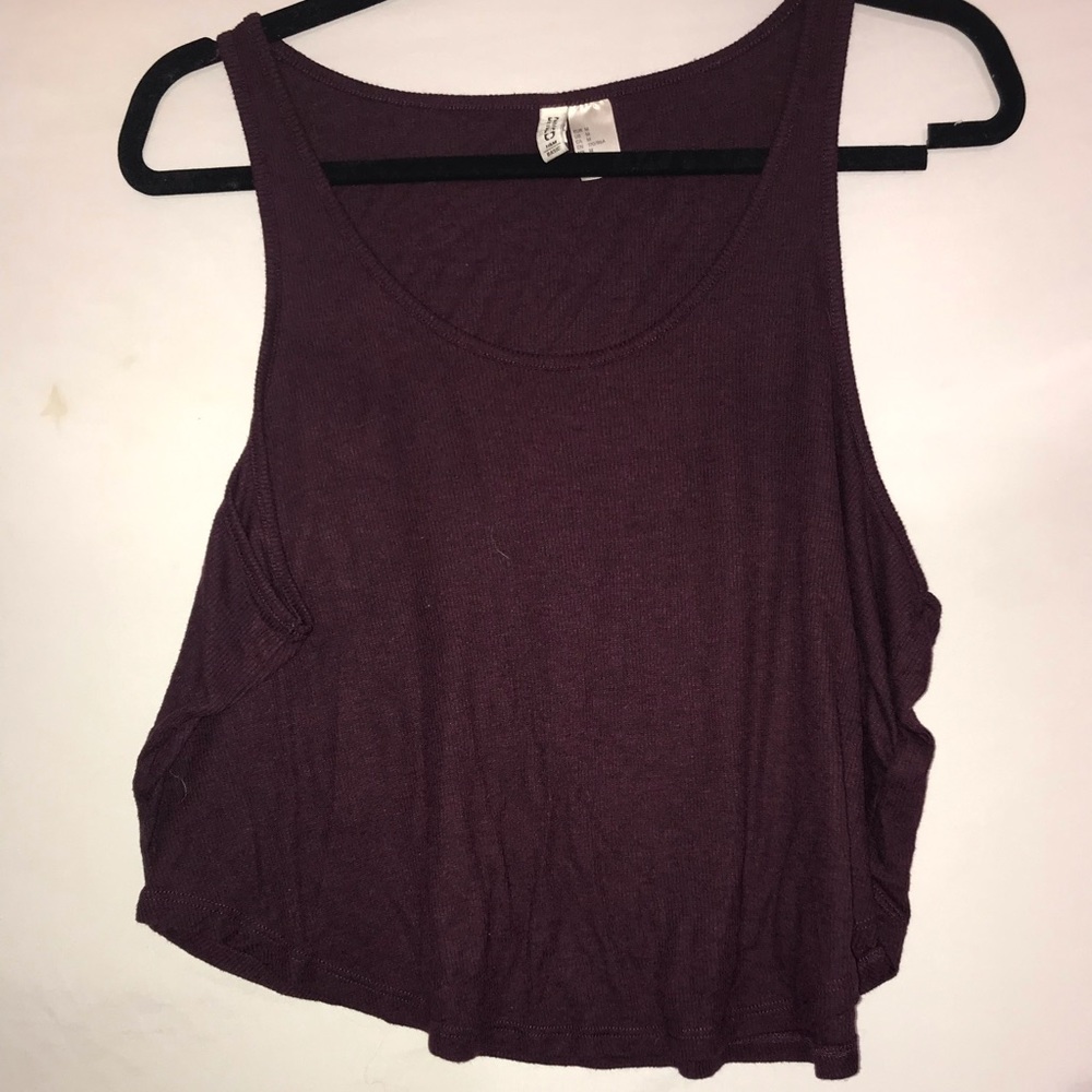 Divided crop top!